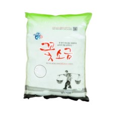 바다애국산 꽃소금3kg, 4개, 3kg