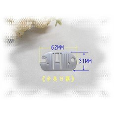 全美針車*拼布材料/勝家家用縫紉機專用之萬用針板/送布齒, 1個, 搭配勝家317398針板之送布齒