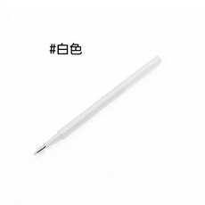 高溫消失筆1.0 台灣出貨 現貨 熱消筆 皮革畫線 布料 消失筆 縫紉用 魔術筆 自動消失筆 筆芯 四色可選 人魚朵朵, 1個, 白色