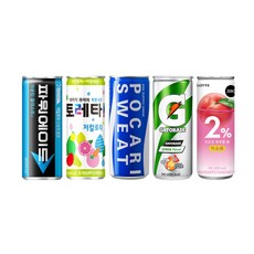 이온음료 240ml 포카리스웨트+파워에이드+토레타+게토레이+이프로 각 6개씩 총30캔, 30개