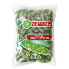 케이푸드_미노푸드 냉동 풋콩 자숙 콩 대두 완두콩, 3개