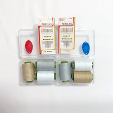 미소데이샵 휴대용 미니 반짇고리 바느질, 2개, 10번