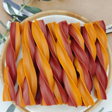 DOGGY BONE 多奇棒 潔牙骨 雞肉野菜口味 13cm 15支 雙刷頭 六角星螺旋 耐嚼適口性佳, 1個, 雞肉+野菜13cm-15支