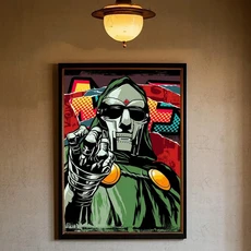 MF D-Doom Madlib 포스터 거실 침실 사무실 복도 바를위한 다목적 벽 예술 | 홈 장식 선물 아이디어, 6. z3