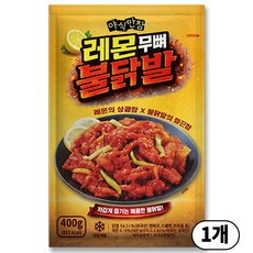 야식만참 레몬무뼈불닭발, 1개, 400g