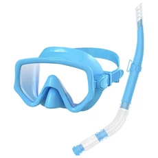 리더핀튜닝 남성용 휴대용 다이빙 오리발 용 오리발 스노클링 다이빙 수영 지느러미 유연한 편안함 수상 스포츠 장비, [01] 파란