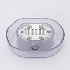 Razor Rinsor 刮鬍刀清洗神器 刮鬍刀清潔 父親節男友禮物, 透明銀, 1個