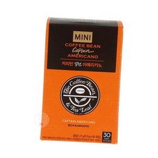 MN 커피빈 캡틴 아메리카노 미니30T 일회용커피, 900mg, 30개