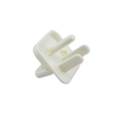 插座保護蓋 插頭保護蓋 防觸電 拉環式 2孔 3孔 安全蓋, 1個, 3孔1個