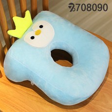 708090 낮잠 베개 귀요미 캐릭터 어린이 학생베개, 펭귄