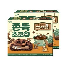 청우 쫀득 초코칩 커피, 2개, 200g