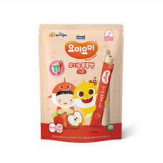 유기농 롱롱뻥 사과 24g 6봉, 사과맛, 8개