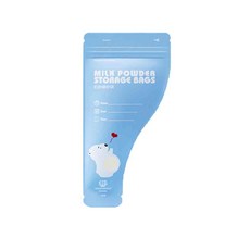 奶粉分裝袋 奶粉袋 拋棄式奶粉袋 外出奶粉袋 奶粉儲存袋 奶粉分裝盒 分裝 分裝袋 嬰幼兒 嬰兒出國必備, 1個, 藍