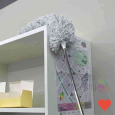 길이조절 천장 먼지 털이 청소막대 2.8M 청소용품 가정용먼지제거기, 롱 먼지털이개, 1개