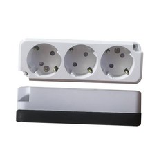 접지형 콘센트 일반 다용도 가정용 노출형 콘센트 확장형 멀티탭 안전 3구 멀티