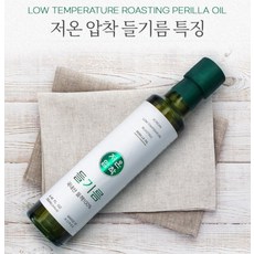착한상품 국산 들기름 저온 압착 생들기름 250ml, 상세페이지 참조, 1개
