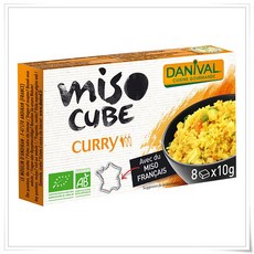 DANIVAL 다니발 10g 큐브 8개입 된장 카레, 4개, 80g