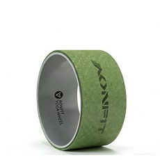 台現 滿減 瑜伽輪 加寬 開背 初學者 專業 瑜伽器材 後彎神器 加大 滾背輪 普拉提圈, 森林綠 迷你款【25*11.5CM】, 1個