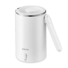 KINYO 0.6L 304不鏽鋼隨行杯快煮壺，迷你旅行電熱水壺，一鍵加熱，安全便攜, AS-HP88