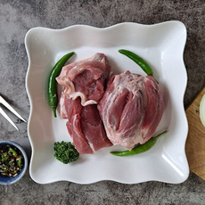 진코어 한돈 뒷사태살 500g, 찌게크기, 찌게크기