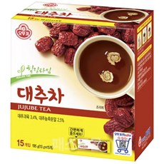 오뚜기 대추차 15T, 1개, 15개입, 13g