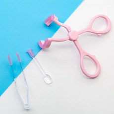 모든 렌즈 착용 키트 렌즈 쉽게 끼는 빼는 도구, 1세트, 눈꺼풀 스트레쳐+흡착봉+렌즈 집게
