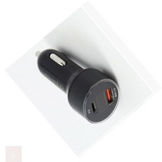 후니곳간 QC3.0 PD 자동차 시거잭 S 2블랙 LED고속충전기 시거잭USB