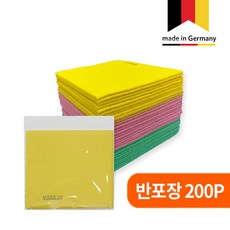 독일 직수입 비스코스 100% 부직포 행주 판촉용 독일행주 opp 반포장, 200장