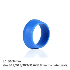 호환 자전거 시트 포스트 방수 먼지 커버 실리콘 보호 MTB 도로 부품용 고탄성, 30-35mm-Blue, 1개