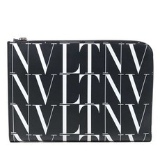 ( 중고명품 ) VLTN 로고 클러치백 UY2B0692HWP [고이비토 마산신세계점], 1개, 블랙 화이트