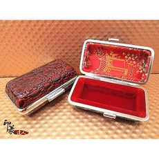 印篆達人 皮質印鑑盒, 八分印盒,黑色