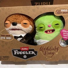 FUGGLER 결혼 커플 선물 세트 15757 귀여운 이빨 괴물