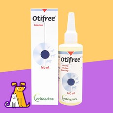 베토퀴놀 오티프리 160ml 강아지고양이 저자극 귀세정제 염증예방, 1개