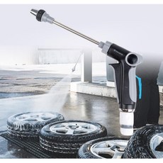 고수압 조절 연속분사 타이어 세차건 청소건 고압세척기 스프레이건 고압분사기 세차분사기