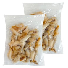 국내 자연산 손질 흑고동 골뱅이 백고동, 2개, 100g