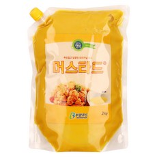 스위트머스타드소스(스파우트팩) 2KG부광, 2kg, 1개