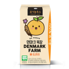 동원 덴마크목장 유기농 주스 배도라지, 120ml, 65개