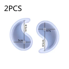 Chine 음과 양 실리콘 금형 태극권 수제 아로마 테라피 석고 쥬얼리 공예 만들기 용품, 01 2pcs