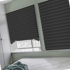 붙이는 패브릭 암막 블라인드 무선 커튼 창문 미니 햇빛 차단 가리개