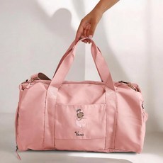 라인온백 발레리나가방 운동백 발레스타일 성인용 여성스포츠백 개인화 된 댄스 이름 가방 발레리나 보관 맞춤 더플 백 여행 수하물 댄서 성인를위한 생일 선물, 1)design 1, 1개