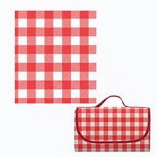 부직포 방수 초대형 돗자리 200x300cm, 레드