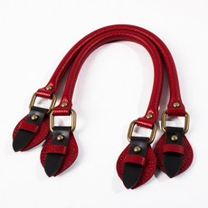 아르티장 빈티지 보스턴백 4911 가죽가방끈 가죽끈, 1개, 레드(오플가죽)