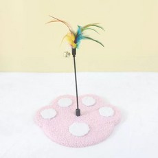 원룸켓타워 미니 소형 캣타워 긁는 스크래쳐 수직기둥, 1개