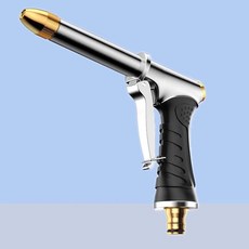 분사 노즐 고압 초강력 세척 물총 해드 세차건, 집중 압력 롱건, 1cm