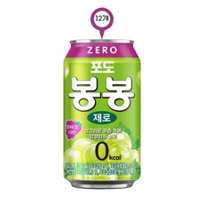 포도 봉봉 제로, 340ml, 12개