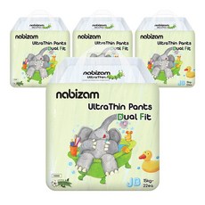 나비잠 울트라씬 듀얼핏 팬티형 기저귀, 점보형(2XL), 88매