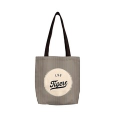 아마존평점4.5+ 미국출고 108711 Logo Brands NCAA LSU Tigers Classic Canvas Tote Bag – Lightweight Build Fas, 아마존평점4.5+ 미국출고 108711 Logo Bra