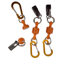 감성채움 강력자석 골프 퍼터 키퍼 퍼터커버 집게형 홀더, 1개, 오렌지