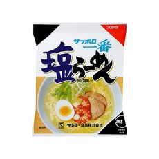 산요식품 삿포로이치방 시오라멘 소금라면 100g, 10개