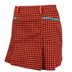 아스토레 골프 캐주얼 체크스커트 베이직코디 골프치마 여자골프스커트 스포티한코디 여성골프치마 골프룩